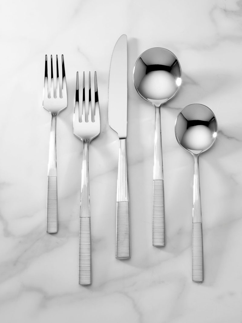 Modulus Mirror 20 Piece Flatware Set